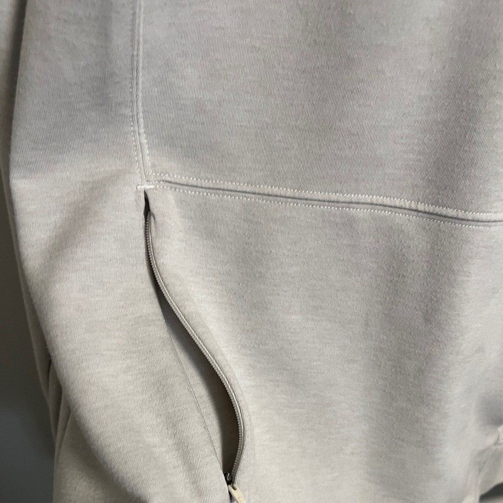 The North Face FlashDry Hoodie Womens L Gray Pullover Performance Sweatshirt - Picture 7 of 12
